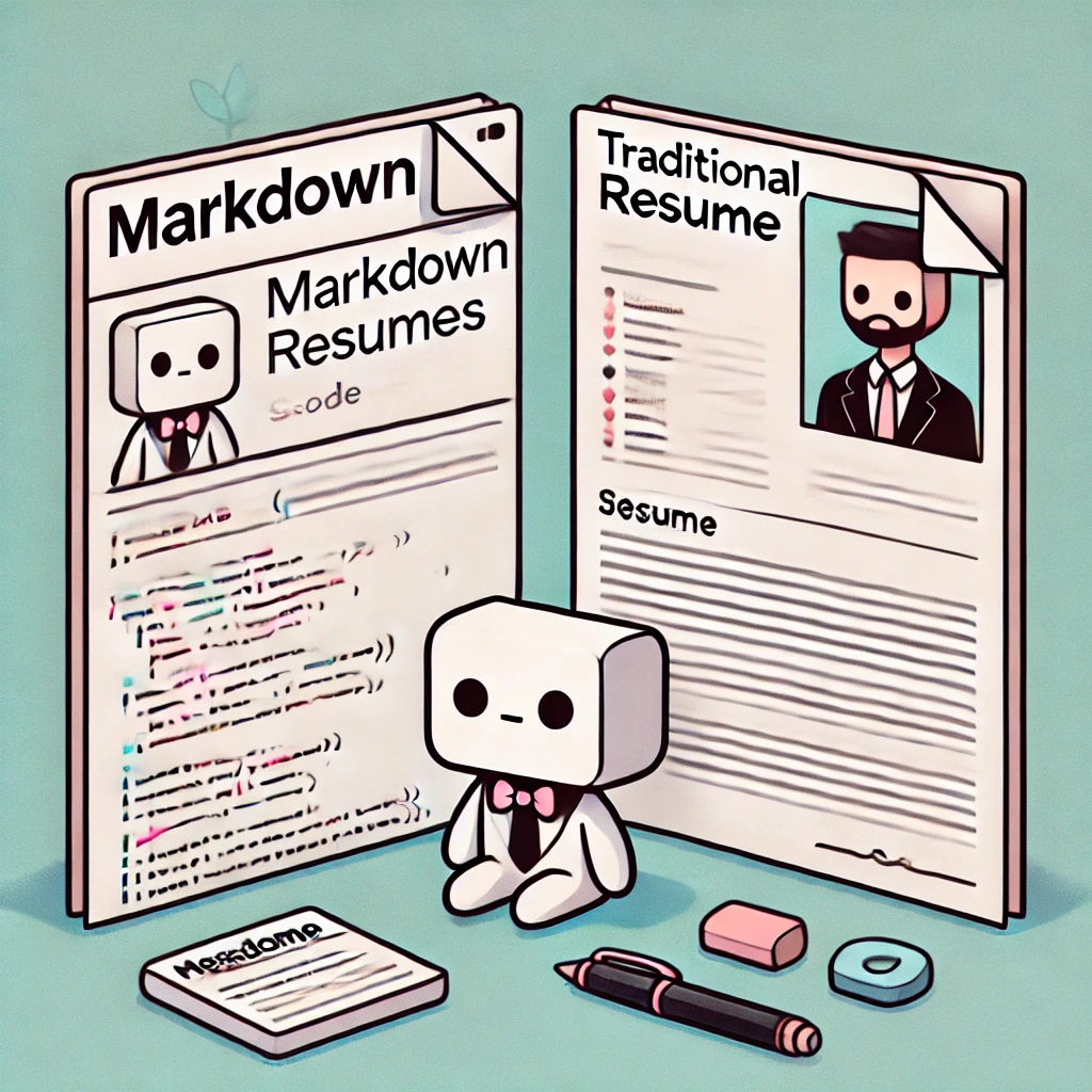 Markdown Resumes vs. Traditional Resumes: What’s the Difference?