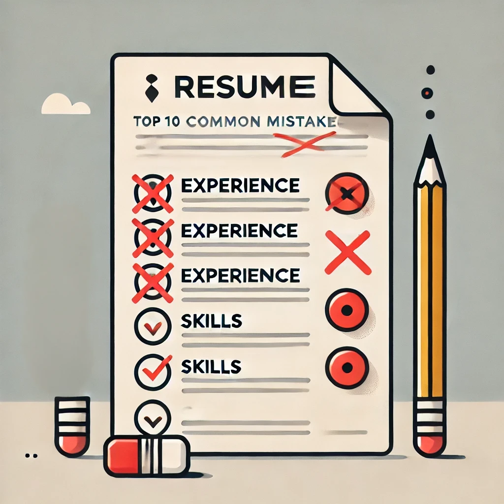 Top 10 Common Mistakes to Avoid When Writing Your Resume